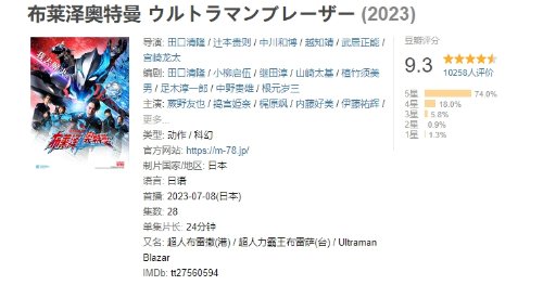 《布莱泽奥特曼大电影》资源分享阿里云盘（BD720P/3.2G-MP4）免费/加长版无修版国语中字 -2