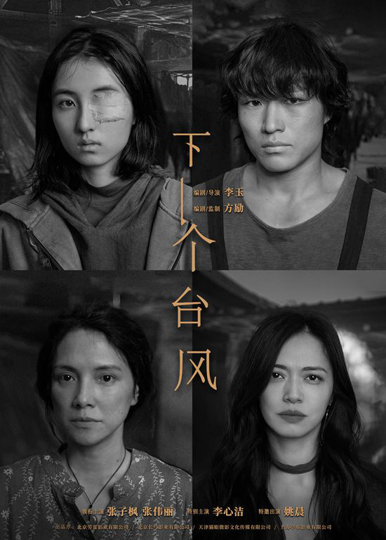 杀青曝海报的新电影登场：张子枫和姚晨主演 《下一个台风》 -1