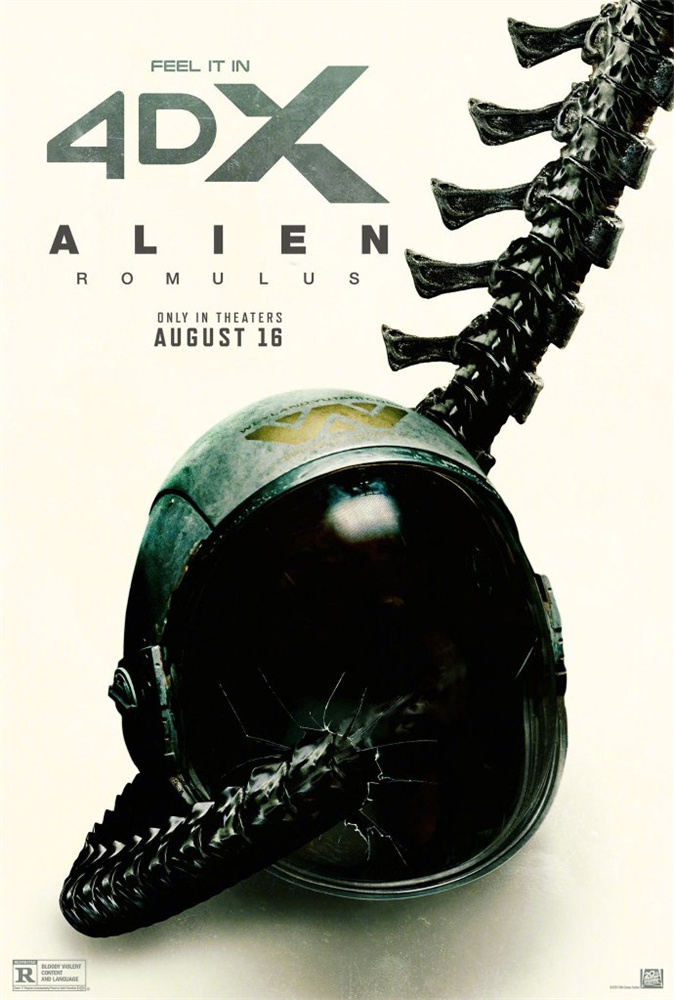 宇宙怪物登场！《异形：夺命舰》曝海报，复古科幻风惊艳演绎 -1