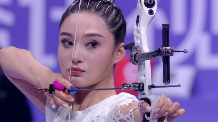 孙嘉璐捧杆夺冠，《超新星运动会》女子射箭刷新纪录 -1