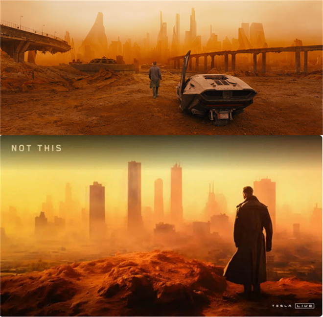 特斯拉遭《银翼杀手2049》制片方起诉，疑马斯克抄袭 -1