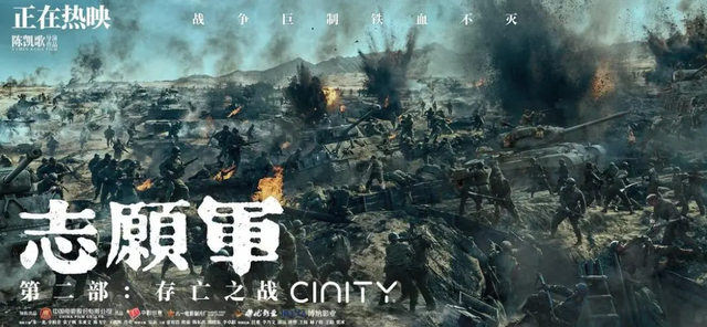 国庆档票房21亿，《志愿军2》领跑，两黑马两部撤 -2