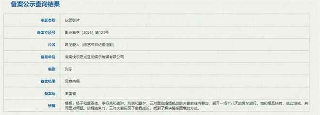 《再见爱人》综艺改编大电影 谁来买单？ -1
