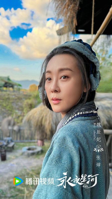 热播《永夜星河》：魏辰妃客串淳朴村妇 -1