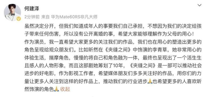 陶昕然前夫谈离婚：保护孩子，选择低调 -1